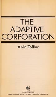 Tapa de The adaptive corporation