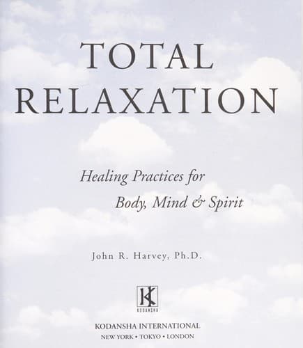 Tapa de Total relaxation