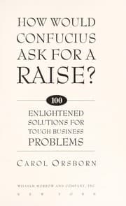 Tapa de How would Confucius ask for a raise?
