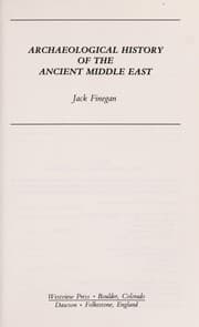 Tapa de Archaeological history of the ancient Middle East