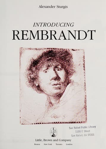 Tapa de Introducing Rembrandt