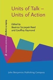 Tapa de Units of talk - units of action