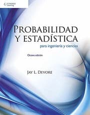 Tapa de Probabilidad y estadística para ingeniería y ciencias - 8. ed.