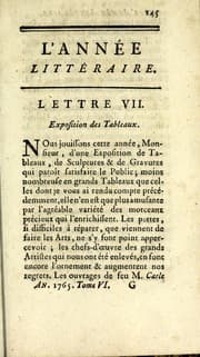 Tapa de L'année littéraire