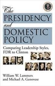 Tapa de The Presidency and Domestic Policy