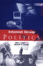 Tapa de Interest group politics