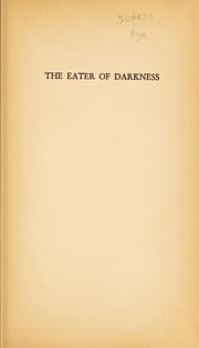 Tapa de The eater of darkness