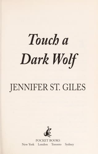 Tapa de Touch a dark wolf