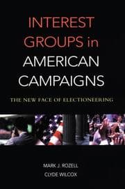 Tapa de Interest groups in American campaigns