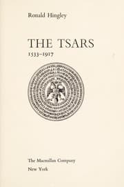 Tapa de The tsars, 1533-1917