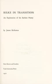 Tapa de Rilke in transition