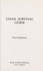 Tapa de Email survival guide