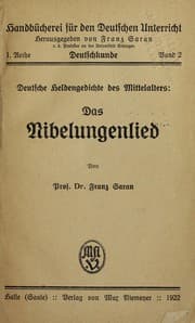 Tapa de Das Nibelungenlied