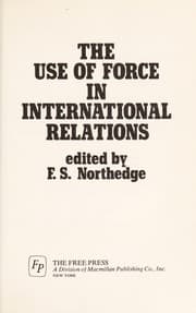 Tapa de The use of force in international relations