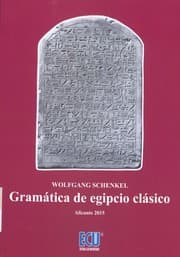Tapa de Gramática de egipcio clásico