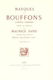 Tapa de Masques et bouffons