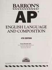 Tapa de AP English literature and composition