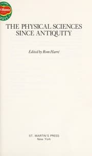 Tapa de The Physical sciences since antiquity