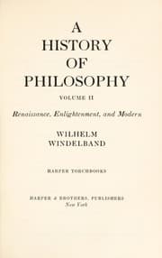 Tapa de A history of philosophy. --
