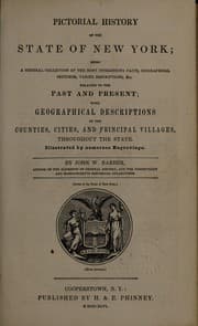 Tapa de Pictorial history of the State of New York