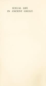 Tapa de Sexual life in ancient Greece