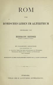 Tapa de Rom und römisches leben im alterthum