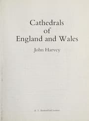 Tapa de Cathedrals of England and Wales