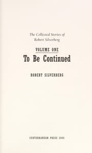 Tapa de The collected stories of Robert Silverberg