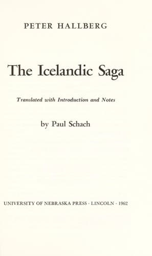 Tapa de The Icelandic saga