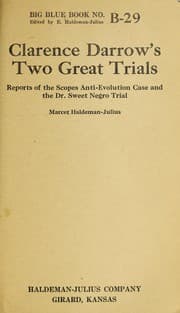 Tapa de Clarence Darrow's two great trials