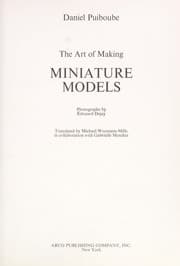 Tapa de The art of making miniature models