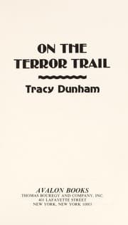 Tapa de On the terror trail