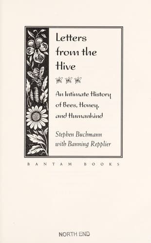 Tapa de Letters from the hive