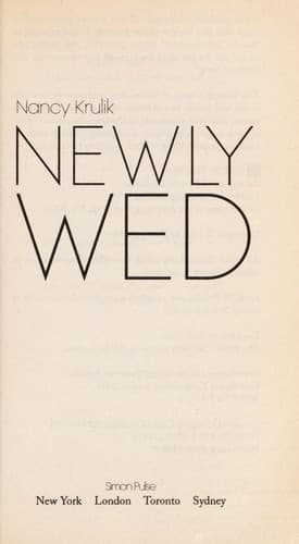 Tapa de Newly wed