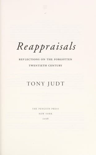 Tapa de Reappraisals