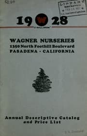 Tapa de Economic and ornamental fruit trees and plants, Panama rhubarb, berries, vegetable and flower seeds
