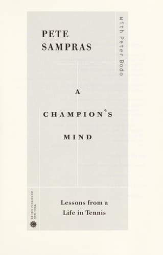 Tapa de A champion's mind