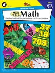 Tapa de The 100+ Series Mixed Skills in Math, Grades 5-6