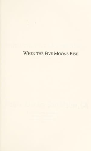 Tapa de When the five moons rise
