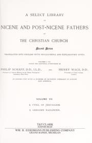 Tapa de Nicene & Post-Nicene Series 1 Vol 5
