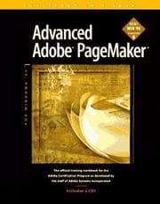 Tapa de Advanced Adobe Pagemaker