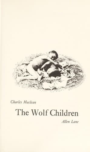 Tapa de The wolf children