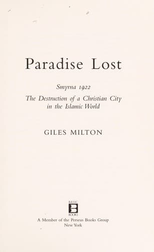 Tapa de Paradise lost
