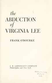 Tapa de The abduction of Virginia Lee