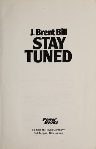 Tapa de Stay tuned