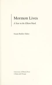 Tapa de Mormon lives