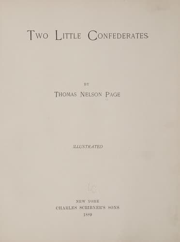 Tapa de Two little confederates