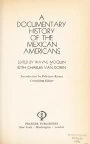 Tapa de A documentary history of the Mexican Americans