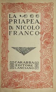 Tapa de La Priapea, di Nicolò Franco