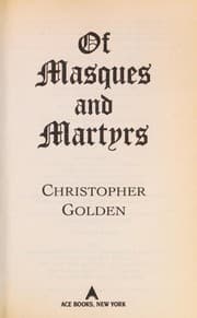 Tapa de Of masques and martyrs
